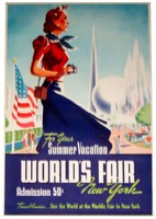 1939 Art Deco World’s Fair Poster - Smith