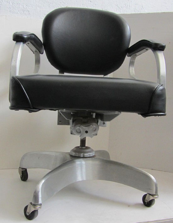 American Art Deco Industrial Executive Desk Chair