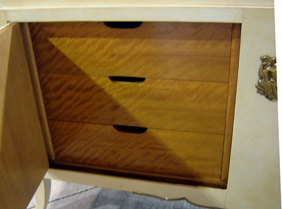 Parchment Sideboard Attributed to Andre Arbus