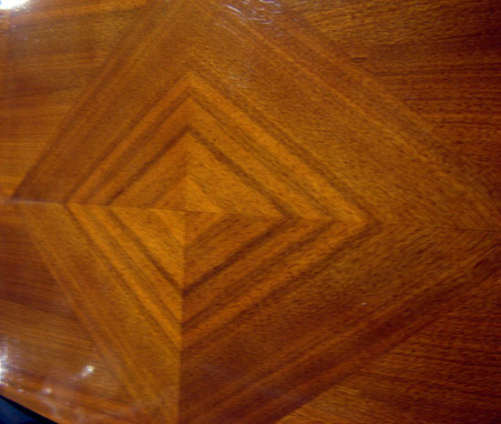 Jacques Adnet French Art Deco Walnut Bar