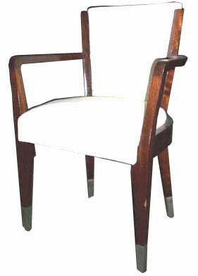 Djo-Bourgeois Art Deco Dining Table and Chairs