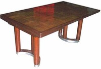 Djo-Bourgeois Art Deco Dining Table and Chairs