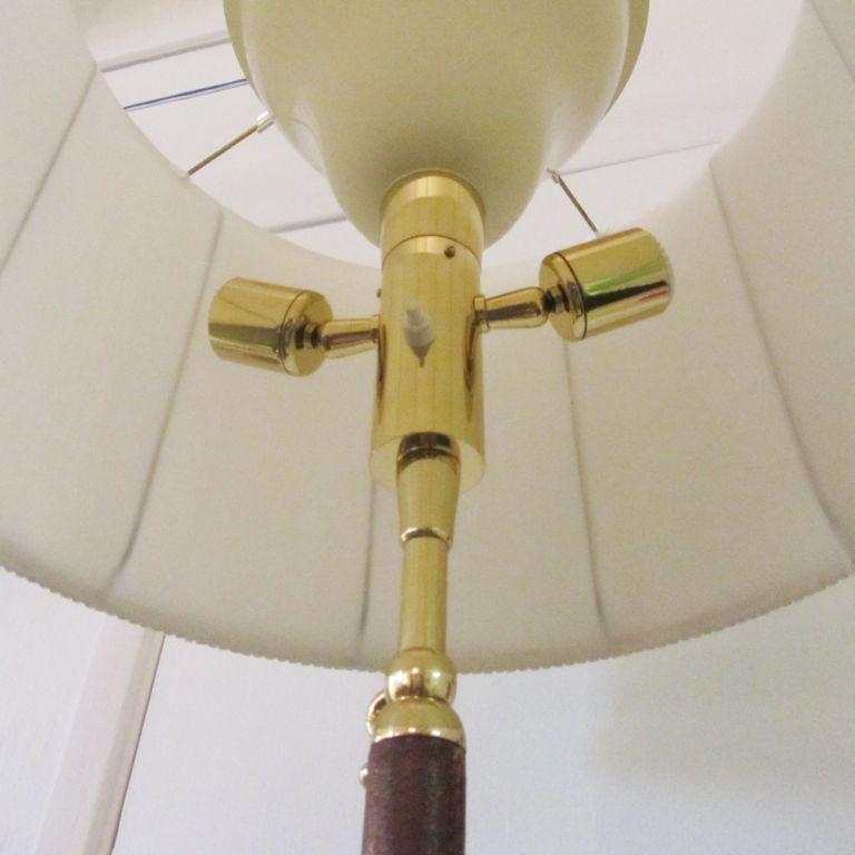 Jacques Adnet French Mid Century Design Floor Lamp