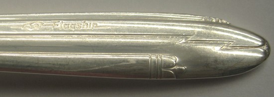 American Airlines DC-3 Flagship Art Deco Flatware Service for Eight