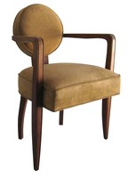 Four French Art Deco Arm Chairs