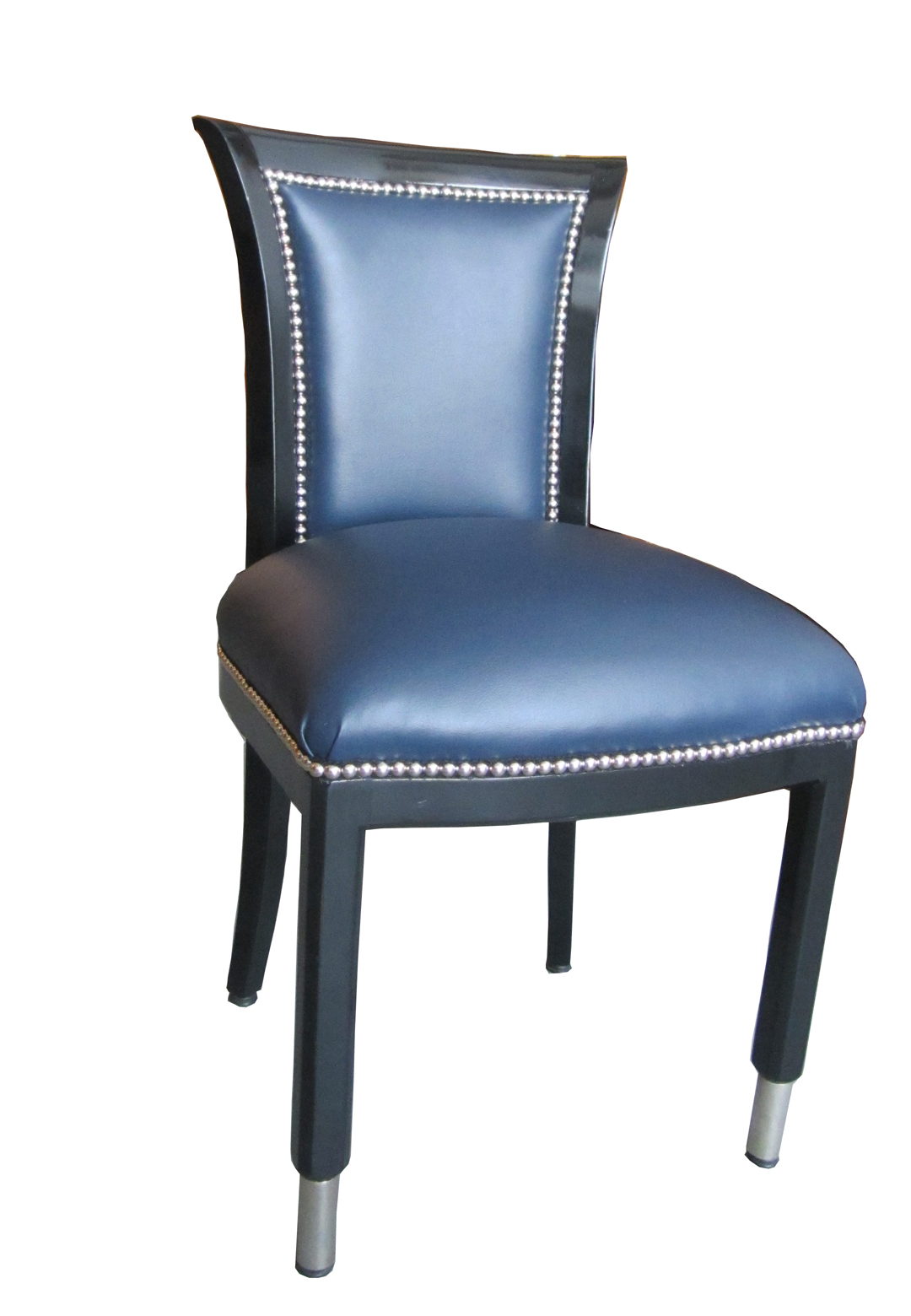 Four American Art Deco Streamline Side Chairs