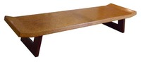PAUL FRANKL American Art Deco Cork Top Coffee Table or Bench
