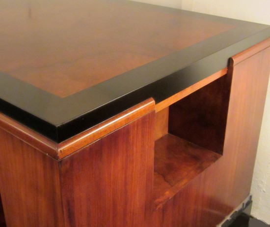 Rare and Important American Art Deco Library Table by Paul Frankl