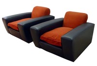 Pair of Paul Frankl American Art Deco SPEED Chairs