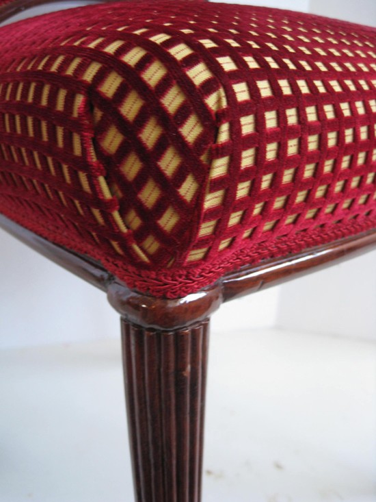 Pair of French Art Deco Chairs Attributed to Paul Follot