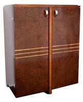 GILBERT ROHDE AMERICAN ART DECO WORLDS FAIR CHEST