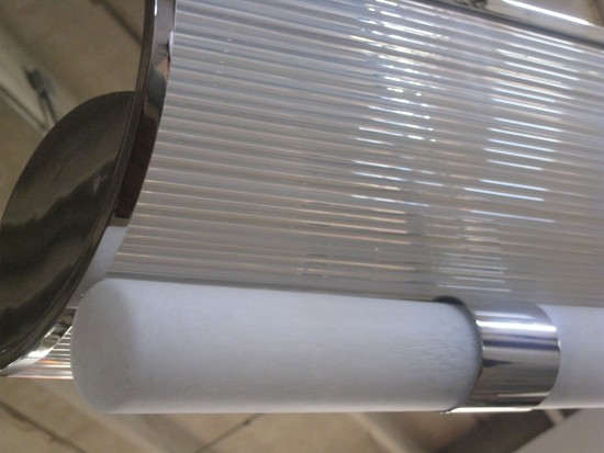 D.I.M. French Art Deco Modernist Ceiling Light