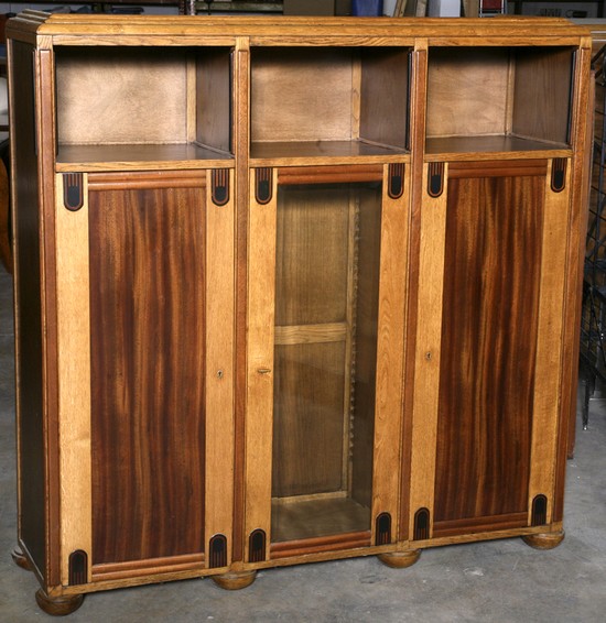 Maurice Dufrene French Art Deco 1925 Paris Exposition Three Piece Desk Set