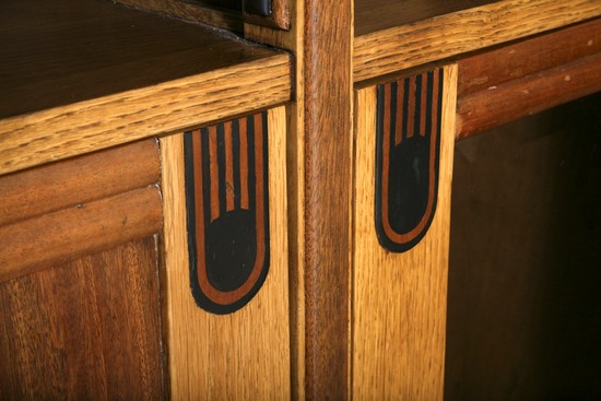 Maurice Dufrene French Art Deco 1925 Paris Exposition Three Piece Desk Set