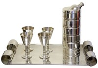 ALFONS BACH AMERICAN ART DECO COCKTAIL SET