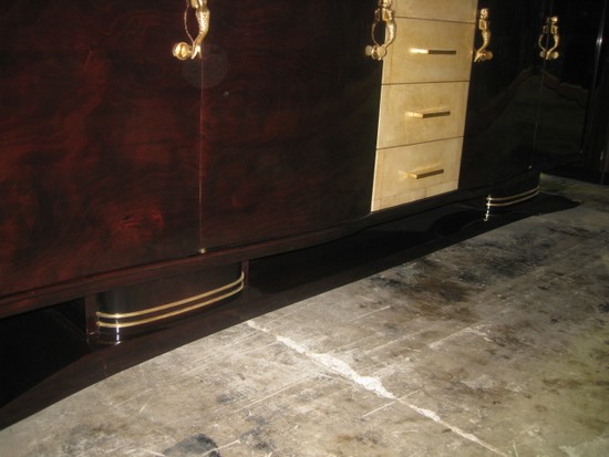 Mercier Freres French Art Deco Cuban Mahogany Sideboard - THE MERMAID