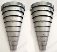 Pair American Art Deco Industrial Sconces