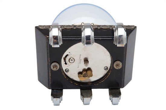 Japanese Art Deco Clock with Goldfish