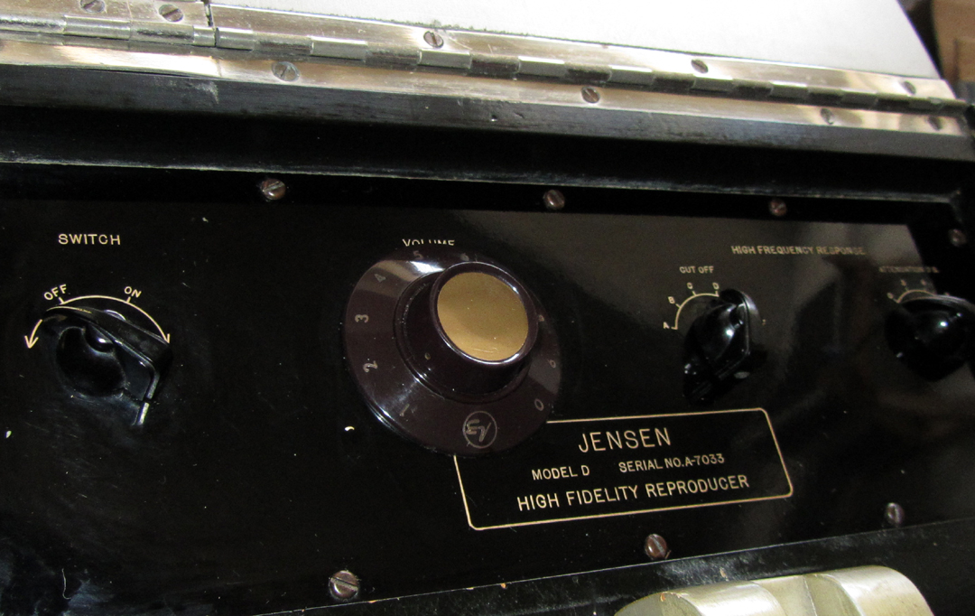 Jensen American Art Deco Imperial Reproducer Speaker