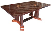 Maurice Rinck French Art Deco Dining Table