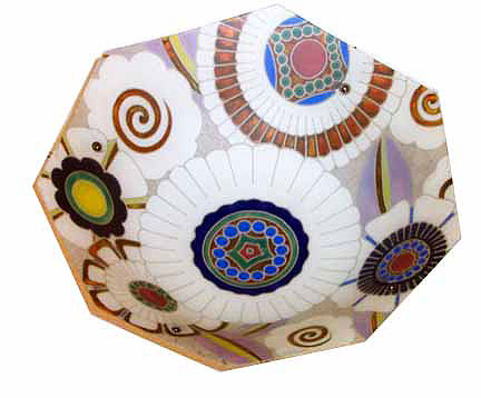 Large Loys Lucha Art Deco Ceiling Light