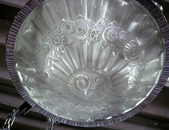 Art Deco Twist Chandelier