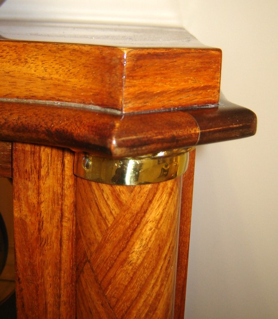 Jules Leleu French Art Deco Marquetry Vitrine