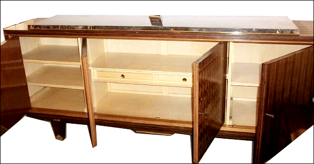 Leleu Macassar Sideboard