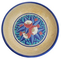 Longwy French Art Deco Ceramic Bowl