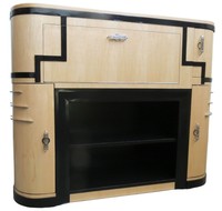 1930’s American Art Deco Freestanding Bar