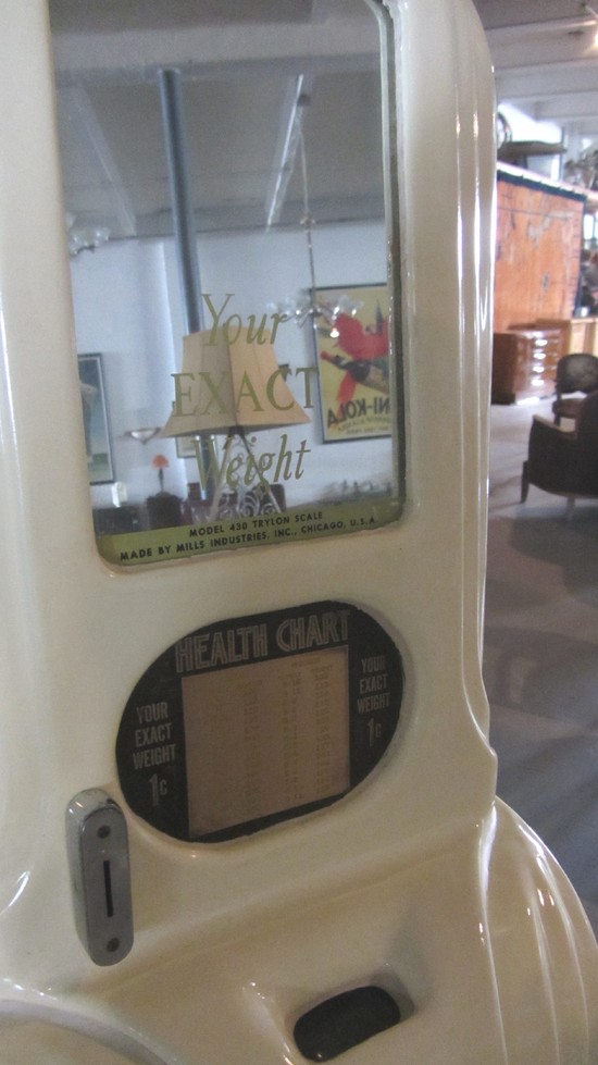 Mills “Trylon” American Art Deco Penny Scale