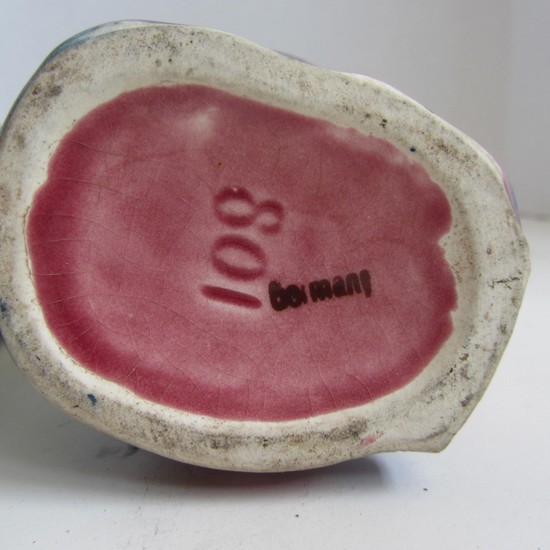 Three German Art Deco Ceramic Monkey Decanters