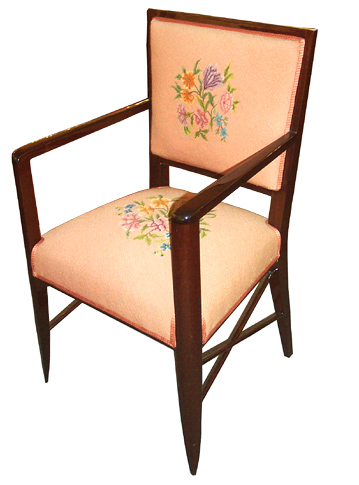 Set of Four French Art Deco Chairs