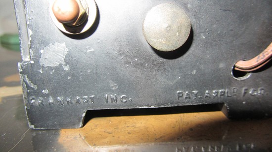 Original Frankart American Art Deco Lady Lamp with Crystal Ball