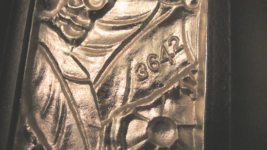 Pair of American Art Deco Andirons