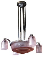 Muller Freres French Art Deco Pink Panthers