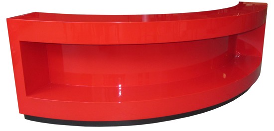 Paul Laszlo American Art Deco Curved Bookcase