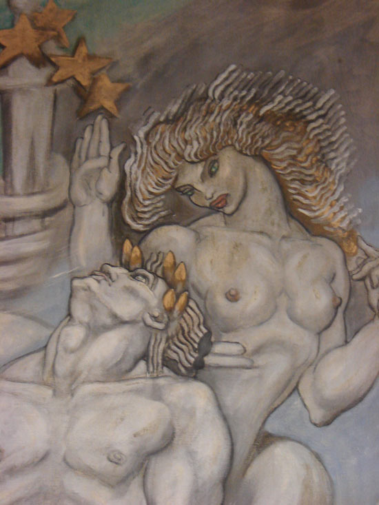 Donald DeLue Painting