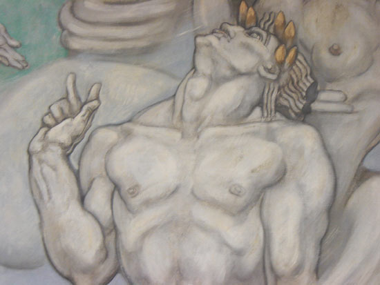 Donald DeLue Painting