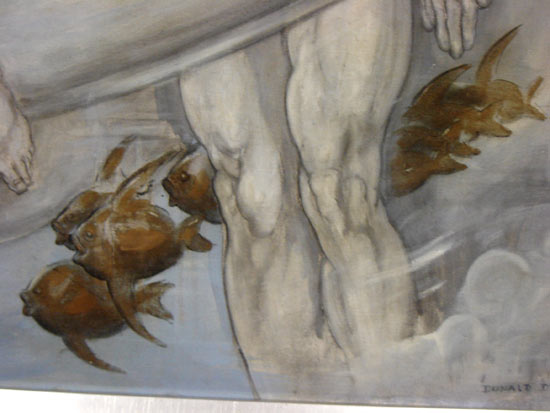 Donald DeLue Painting