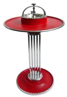 Rare American Art Deco Red CLIMAX Cocktail Smoker