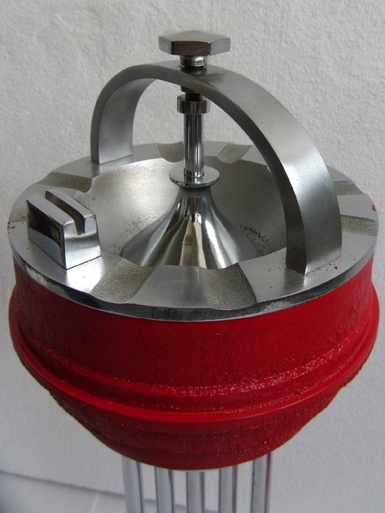 Rare American Art Deco Red CLIMAX Cocktail Smoker