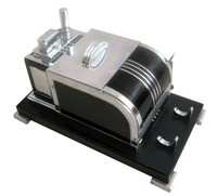 A Ronson TOUCH TIP American Art Deco Cigarette Lighter and Dispenser