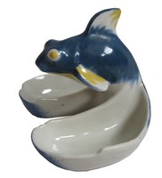 French Art Deco Porcelain Salt Cellar by Edouard-Marcel Sandoz