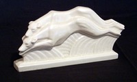 Siegl Art Deco Greyhounds Ceramic