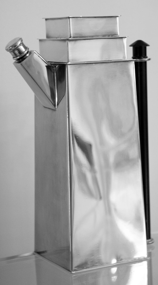 BERNARD RICE’S SONS AMERICAN ART DECO SKYSCRAPER COCKTAIL SET