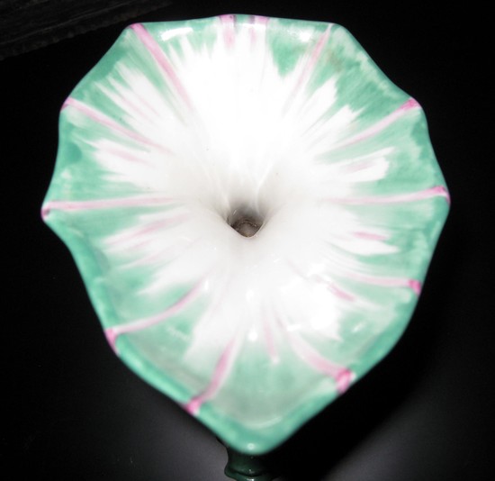 French Art Deco Sandoz Porcelain Fish Vase For Haviland Limoges