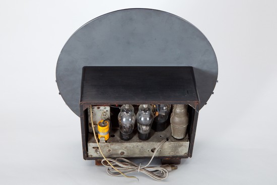 Walter Dorwin Teague American Art Deco Sparton Bluebird Blue Mirror Radio