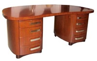 American Art Deco Stow & Davis Executive Desk