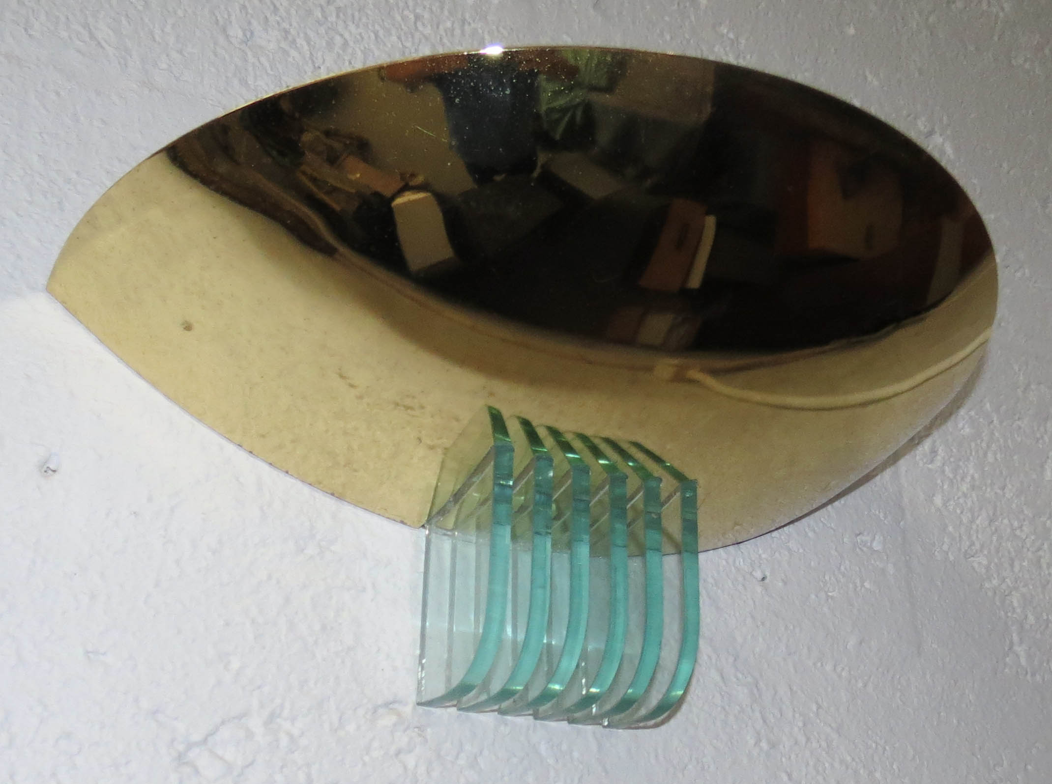 Ceiling Light and Matching Sconce by Stilnovo